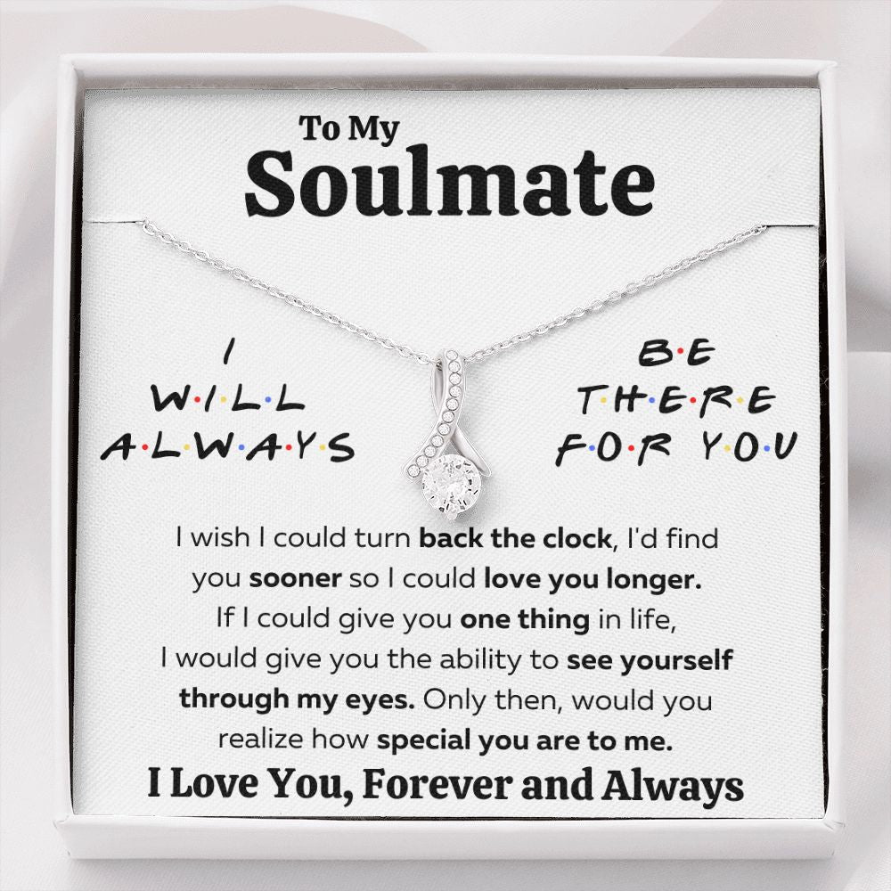 couples necklace to my wife birthday love gifts gift for girlfriend to my soulmate necklace for women gift ideas womens jewelry - ON CLOUD NINE GIFTS