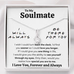 couples necklace to my wife birthday love gifts gift for girlfriend to my soulmate necklace for women gift ideas womens jewelry - ON CLOUD NINE GIFTS