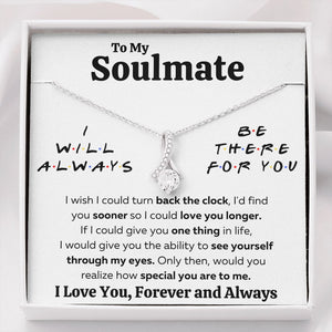 couples necklace to my wife birthday love gifts gift for girlfriend to my soulmate necklace for women gift ideas womens jewelry - ON CLOUD NINE GIFTS