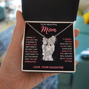 mom necklace birthday gifts for mom mama necklaces for women mother and daughter gifts mom christmas gifts from daughter - ON CLOUD NINE GIFTS
