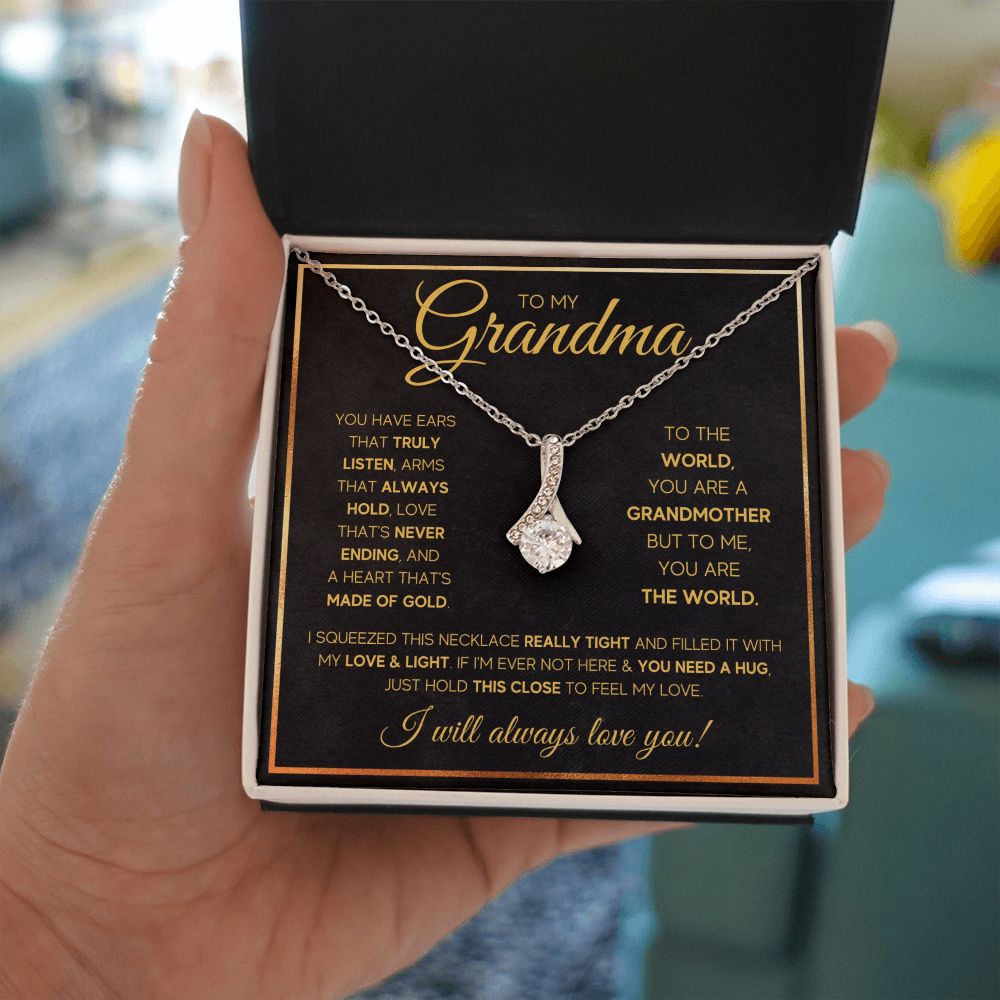 grandma gifts grandmother gift happy birthday grandma best grandma gifts for grandma from granddaughter grandma necklace - ON CLOUD NINE GIFTS