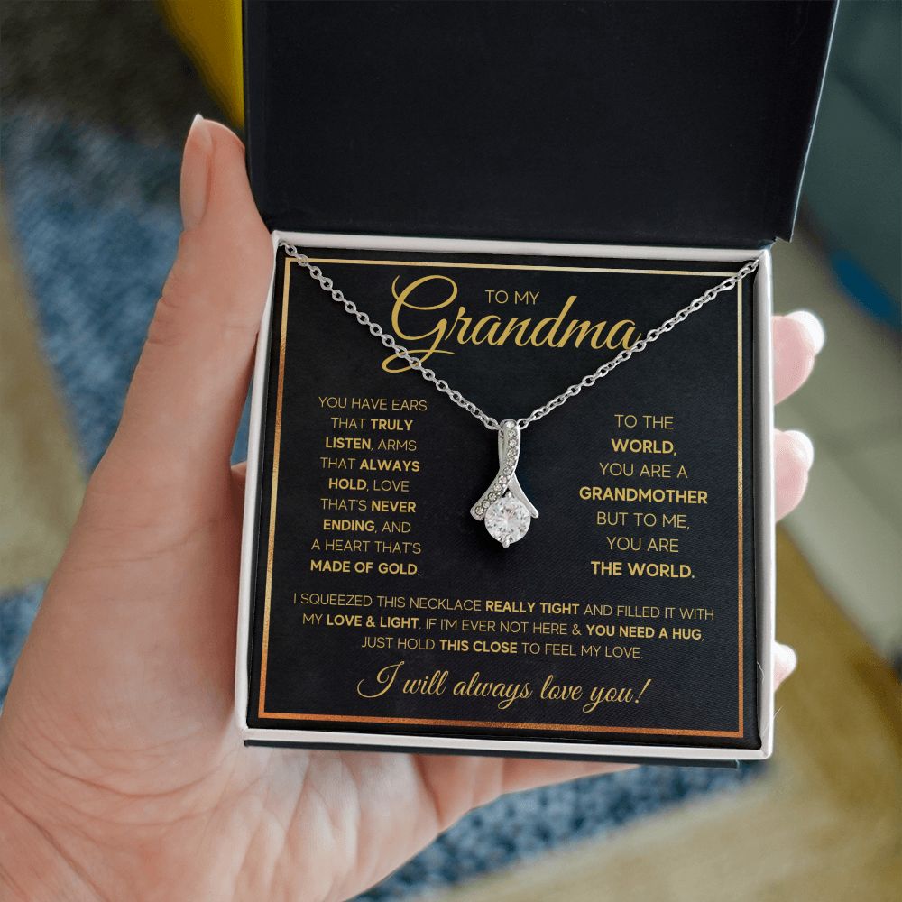 grandma gifts grandmother gift happy birthday grandma best grandma gifts for grandma from granddaughter grandma necklace - ON CLOUD NINE GIFTS