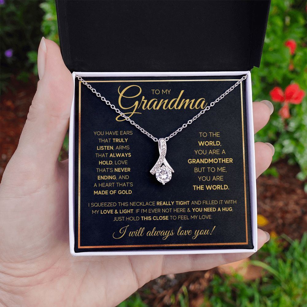 grandma gifts grandmother gift happy birthday grandma best grandma gifts for grandma from granddaughter grandma necklace - ON CLOUD NINE GIFTS