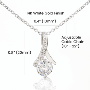 promise necklace for her fiance gifts for her necklaces for couples love necklace soulmate jewelry future wife necklace womens jewelry - ON CLOUD NINE GIFTS