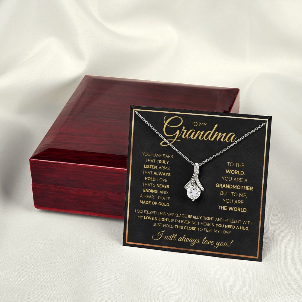 grandma gifts grandmother gift happy birthday grandma best grandma gifts for grandma from granddaughter grandma necklace - ON CLOUD NINE GIFTS