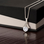 promise necklace for her fiance gifts for her necklaces for couples love necklace soulmate jewelry future wife necklace womens jewelry - ON CLOUD NINE GIFTS