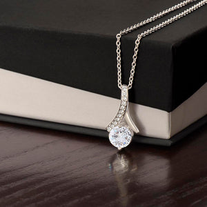 promise necklace for her fiance gifts for her necklaces for couples love necklace soulmate jewelry future wife necklace womens jewelry - ON CLOUD NINE GIFTS