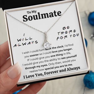 couples necklace to my wife birthday love gifts gift for girlfriend to my soulmate necklace for women gift ideas womens jewelry - ON CLOUD NINE GIFTS