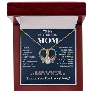 To My Future Mother In Law Gifts From Girlfriend Christmas Gifts For Boyfriends Mom Necklace - ON CLOUD NINE GIFTS