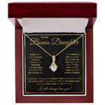 like a daughter to me Stepdaughter jewelry Adopted Daughter Gifts Goddaughter Wedding Present - ON CLOUD NINE GIFTS