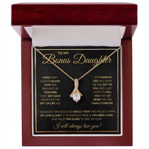 like a daughter to me Stepdaughter jewelry Adopted Daughter Gifts Goddaughter Wedding Present - ON CLOUD NINE GIFTS