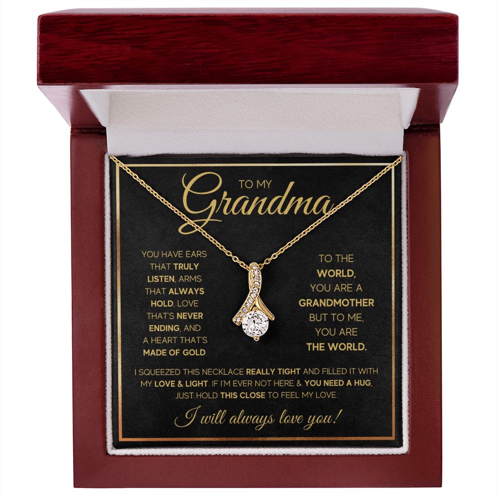 grandma gifts grandmother gift happy birthday grandma best grandma gifts for grandma from granddaughter grandma necklace - ON CLOUD NINE GIFTS
