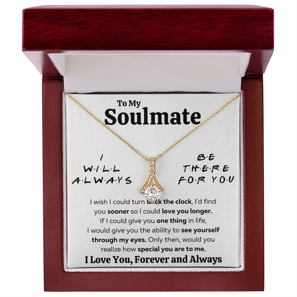 couples necklace to my wife birthday love gifts gift for girlfriend to my soulmate necklace for women gift ideas womens jewelry - ON CLOUD NINE GIFTS
