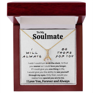 couples necklace to my wife birthday love gifts gift for girlfriend to my soulmate necklace for women gift ideas womens jewelry - ON CLOUD NINE GIFTS