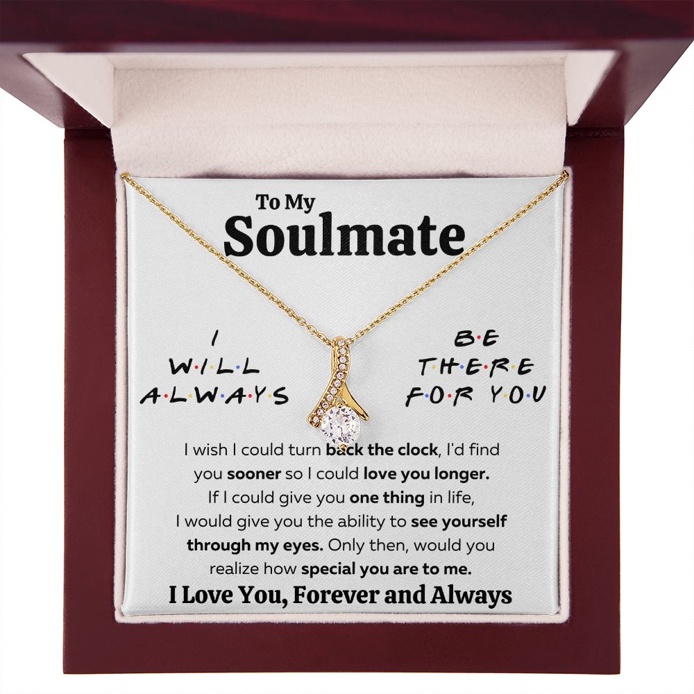couples necklace to my wife birthday love gifts gift for girlfriend to my soulmate necklace for women gift ideas womens jewelry - ON CLOUD NINE GIFTS