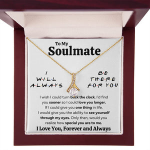 couples necklace to my wife birthday love gifts gift for girlfriend to my soulmate necklace for women gift ideas womens jewelry - ON CLOUD NINE GIFTS