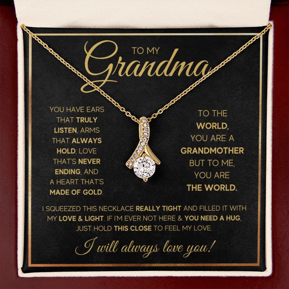 grandma gifts grandmother gift happy birthday grandma best grandma gifts for grandma from granddaughter grandma necklace - ON CLOUD NINE GIFTS