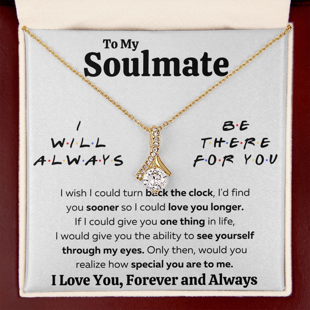 couples necklace to my wife birthday love gifts gift for girlfriend to my soulmate necklace for women gift ideas womens jewelry - ON CLOUD NINE GIFTS