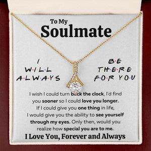 couples necklace to my wife birthday love gifts gift for girlfriend to my soulmate necklace for women gift ideas womens jewelry - ON CLOUD NINE GIFTS