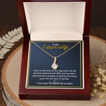 promise necklace for her fiance gifts for her necklaces for couples love necklace soulmate jewelry future wife necklace womens jewelry - ON CLOUD NINE GIFTS