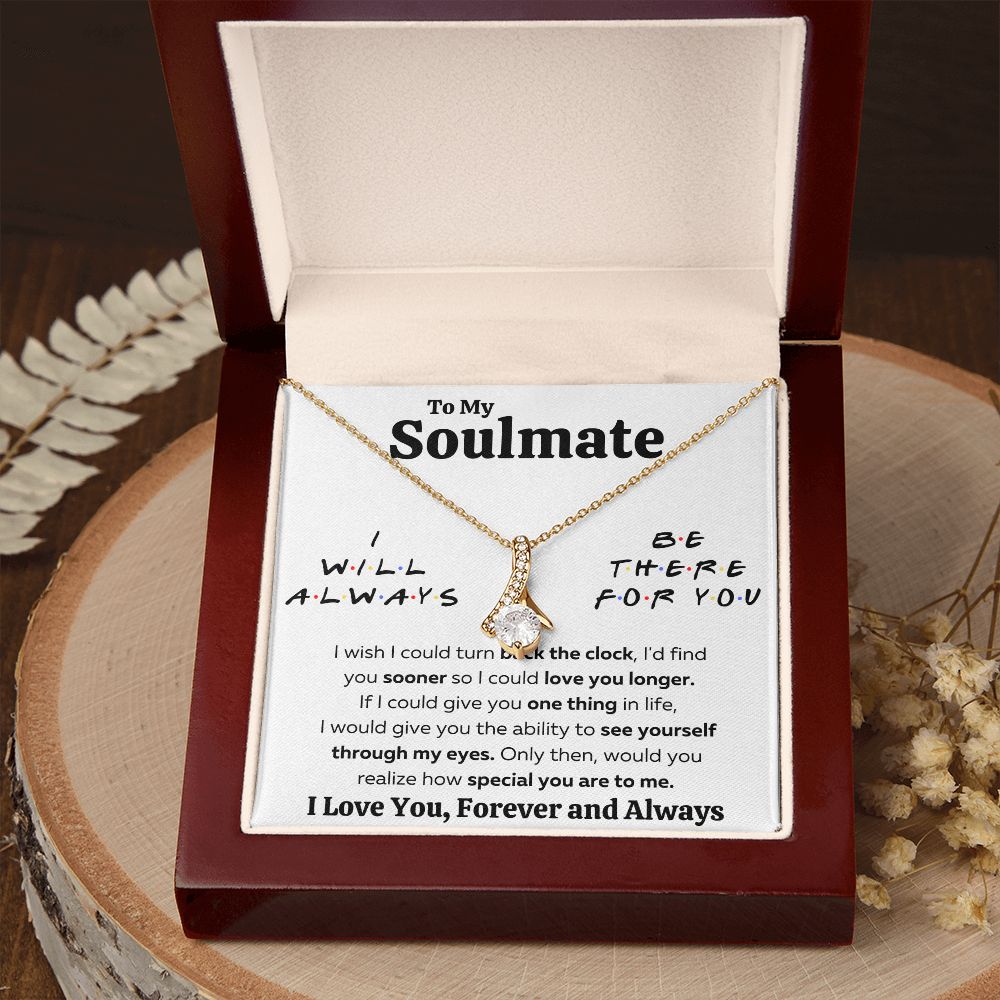 couples necklace to my wife birthday love gifts gift for girlfriend to my soulmate necklace for women gift ideas womens jewelry - ON CLOUD NINE GIFTS