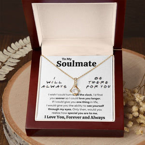 couples necklace to my wife birthday love gifts gift for girlfriend to my soulmate necklace for women gift ideas womens jewelry - ON CLOUD NINE GIFTS