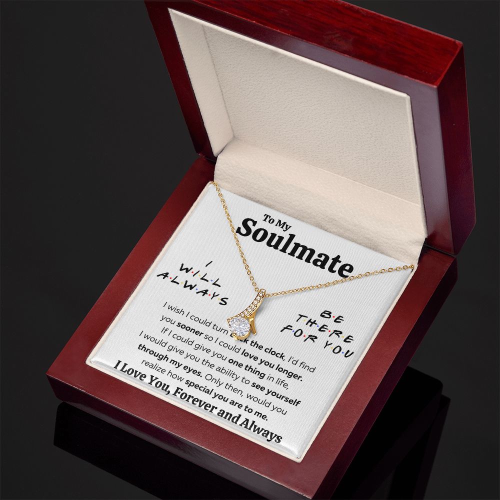 couples necklace to my wife birthday love gifts gift for girlfriend to my soulmate necklace for women gift ideas womens jewelry - ON CLOUD NINE GIFTS