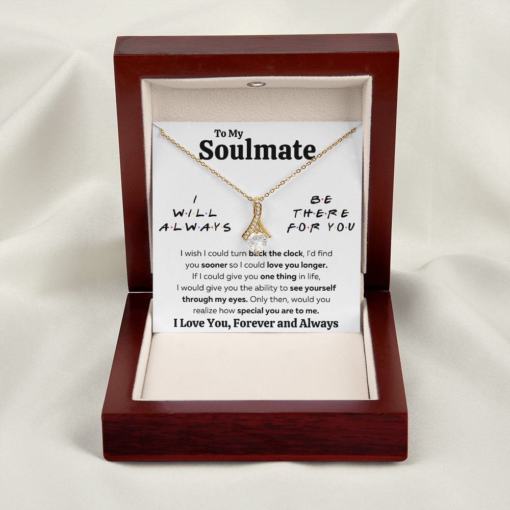 couples necklace to my wife birthday love gifts gift for girlfriend to my soulmate necklace for women gift ideas womens jewelry - ON CLOUD NINE GIFTS