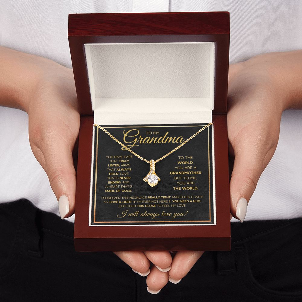 grandma gifts grandmother gift happy birthday grandma best grandma gifts for grandma from granddaughter grandma necklace - ON CLOUD NINE GIFTS