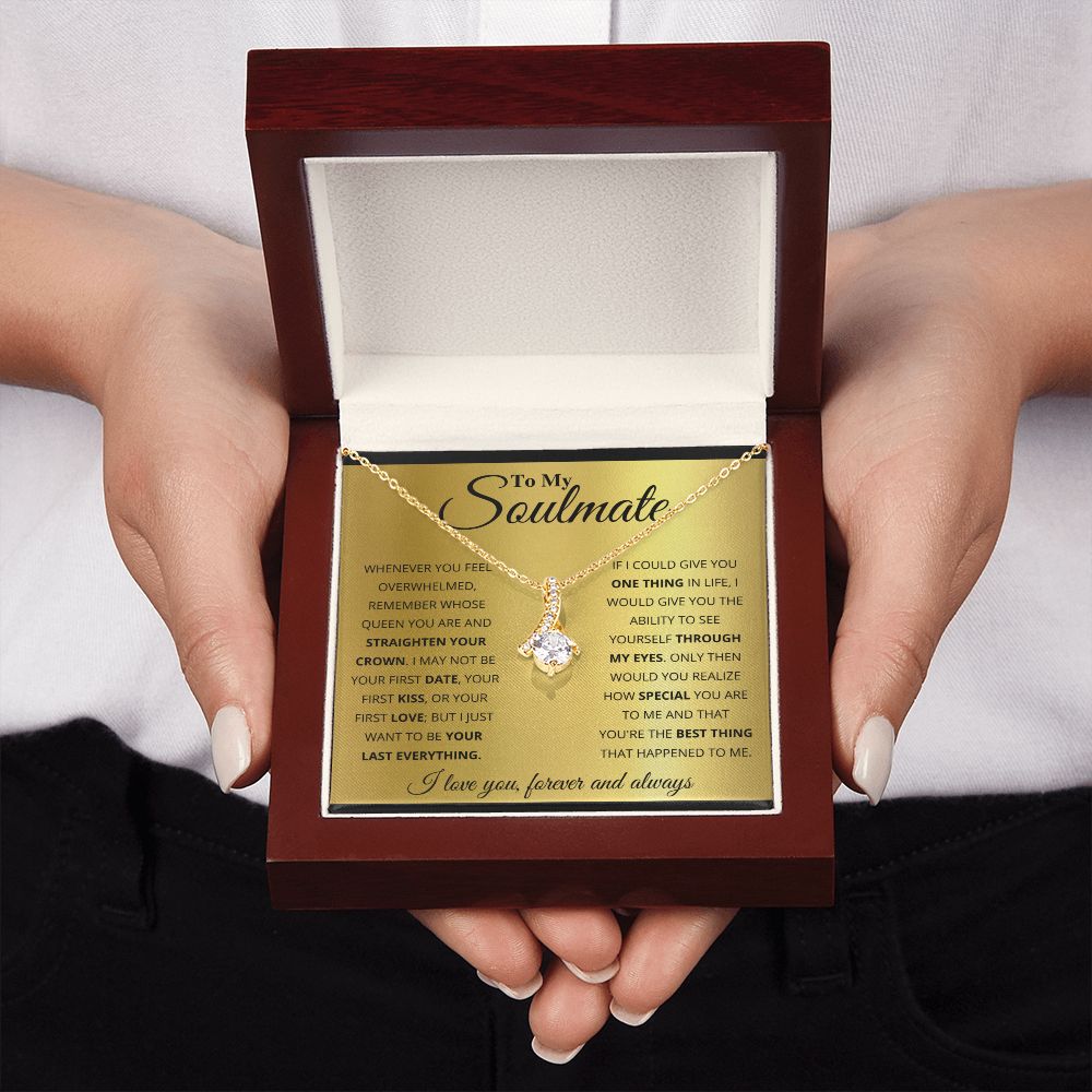 gifts for wife from husband love necklaces for women cool gifts for wife promise necklace for her girlfriend necklace fiance gifts for her - ON CLOUD NINE GIFTS