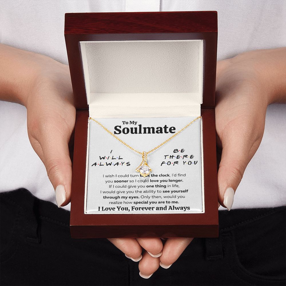 couples necklace to my wife birthday love gifts gift for girlfriend to my soulmate necklace for women gift ideas womens jewelry - ON CLOUD NINE GIFTS