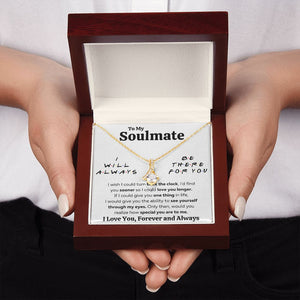couples necklace to my wife birthday love gifts gift for girlfriend to my soulmate necklace for women gift ideas womens jewelry - ON CLOUD NINE GIFTS