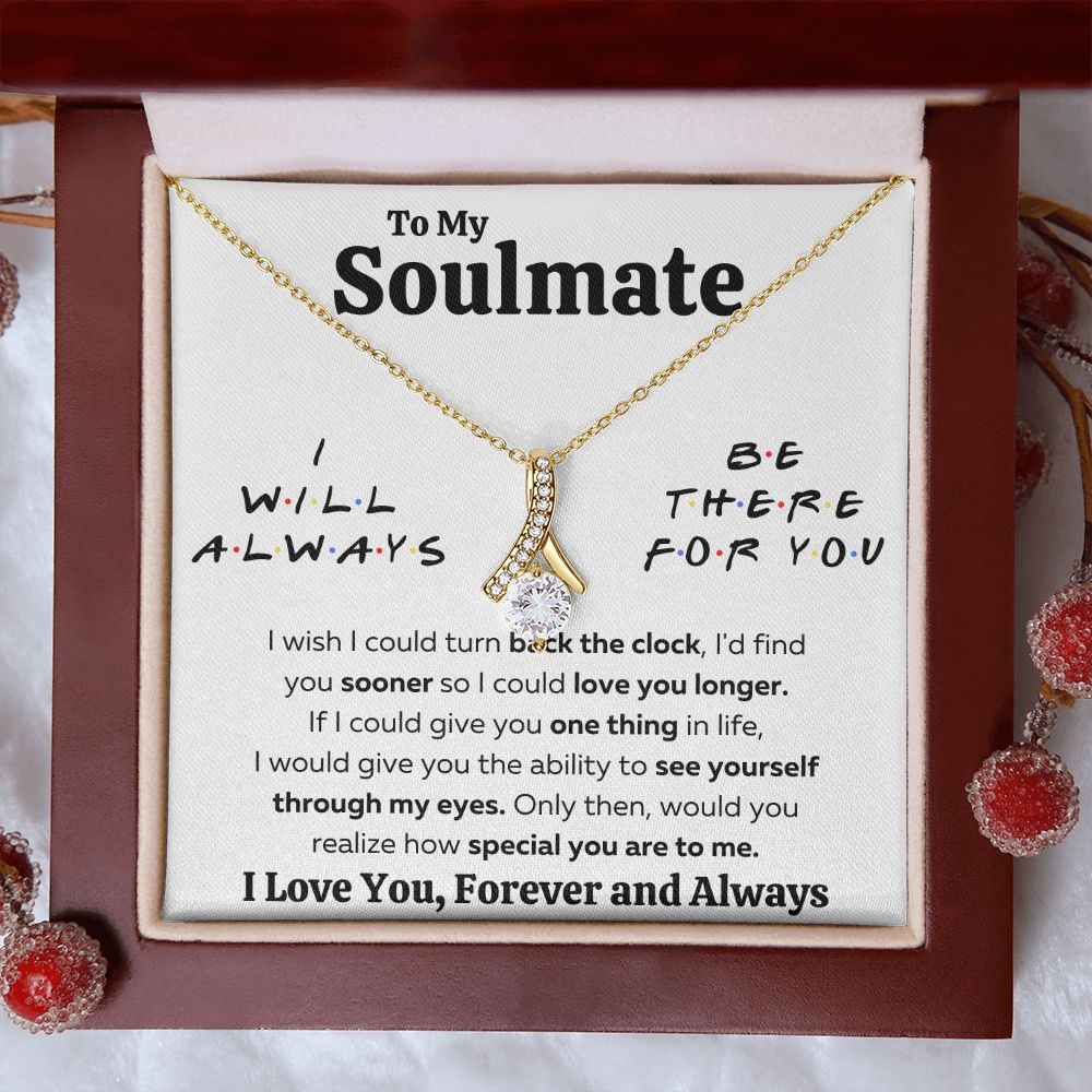 couples necklace to my wife birthday love gifts gift for girlfriend to my soulmate necklace for women gift ideas womens jewelry - ON CLOUD NINE GIFTS