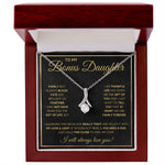 like a daughter to me Stepdaughter jewelry Adopted Daughter Gifts Goddaughter Wedding Present - ON CLOUD NINE GIFTS