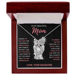 mom necklace birthday gifts for mom mama necklaces for women mother and daughter gifts mom christmas gifts from daughter - ON CLOUD NINE GIFTS
