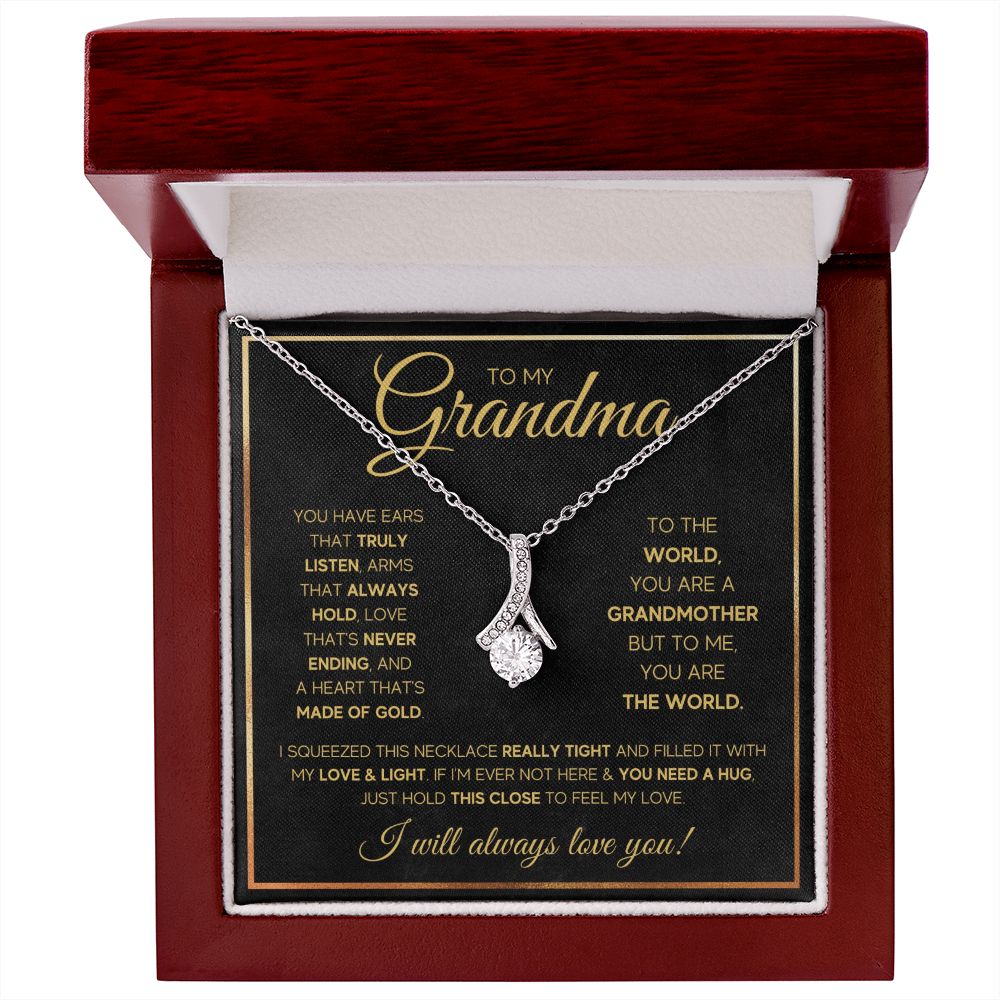 grandma gifts grandmother gift happy birthday grandma best grandma gifts for grandma from granddaughter grandma necklace - ON CLOUD NINE GIFTS