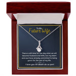 promise necklace for her fiance gifts for her necklaces for couples love necklace soulmate jewelry future wife necklace womens jewelry - ON CLOUD NINE GIFTS