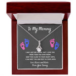 new mom gift personalized baby gifts for pregnant moms necklace mom to be gift baby shower gifts for girls boys best gifts for expecting mom - ON CLOUD NINE GIFTS