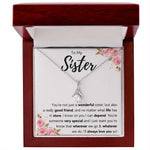 best sister gifts from sister birthday gifts for women christmas gift for sister jewelry sister necklaces sister wedding gift - ON CLOUD NINE GIFTS