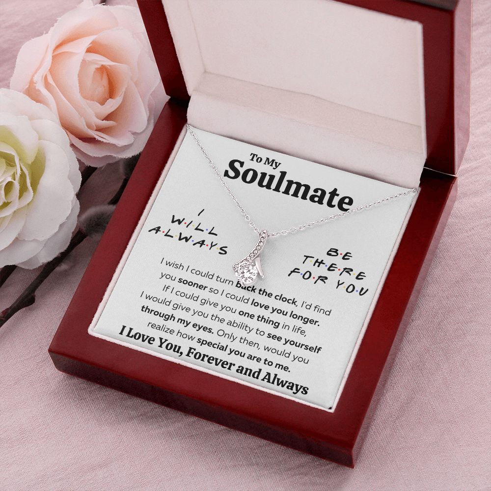 couples necklace to my wife birthday love gifts gift for girlfriend to my soulmate necklace for women gift ideas womens jewelry - ON CLOUD NINE GIFTS