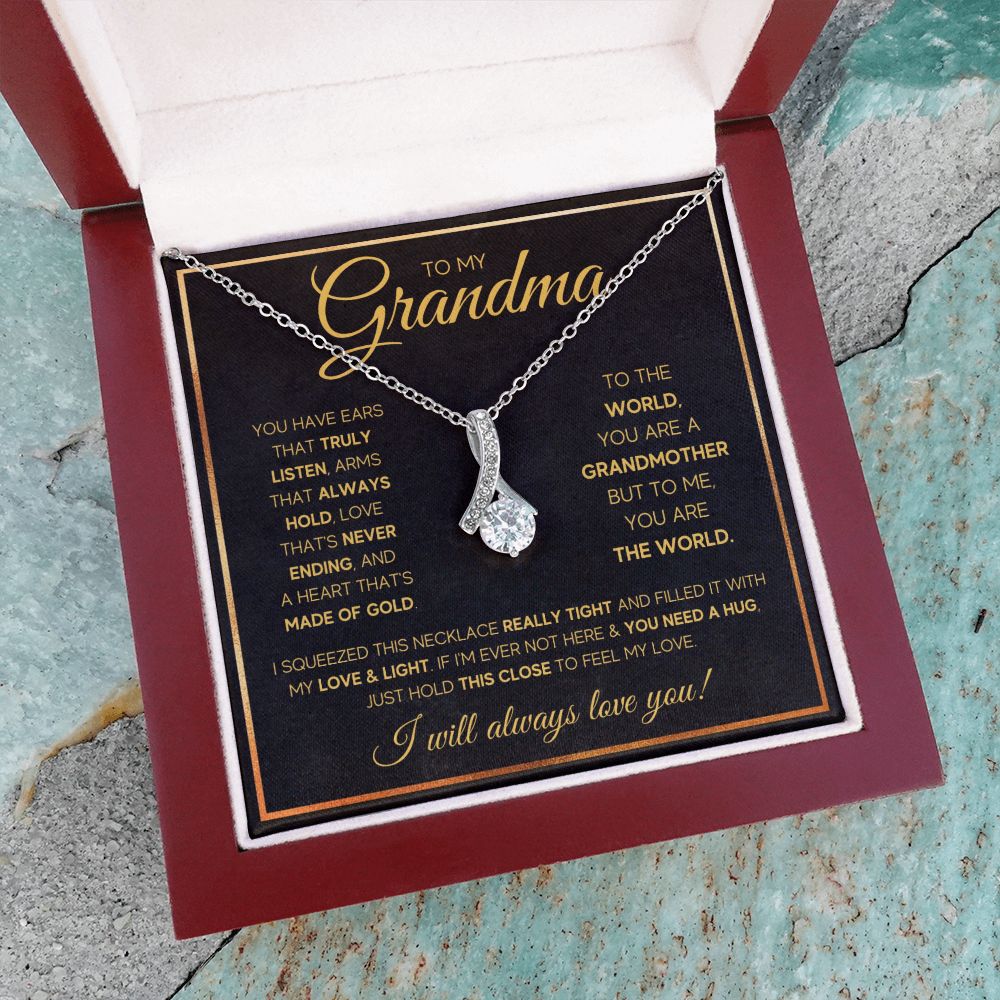 grandma gifts grandmother gift happy birthday grandma best grandma gifts for grandma from granddaughter grandma necklace - ON CLOUD NINE GIFTS