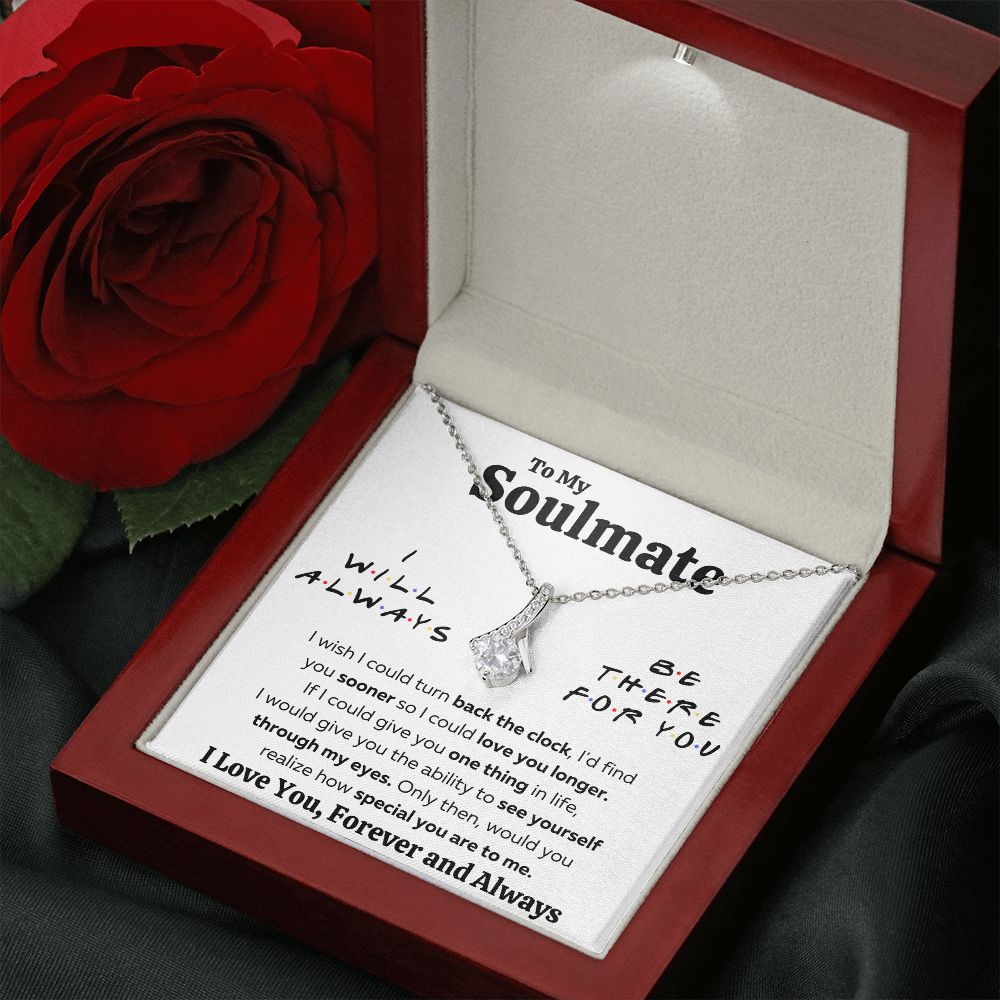 couples necklace to my wife birthday love gifts gift for girlfriend to my soulmate necklace for women gift ideas womens jewelry - ON CLOUD NINE GIFTS