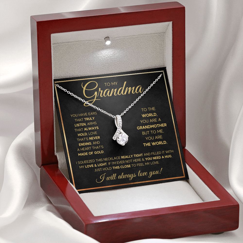 grandma gifts grandmother gift happy birthday grandma best grandma gifts for grandma from granddaughter grandma necklace - ON CLOUD NINE GIFTS