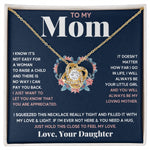 Birthday gifts for mom necklace for women from daughter son mom jewelry mother and daughter necklaces mother's birthday gifts - ON CLOUD NINE GIFTS