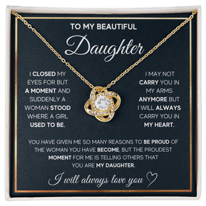 Gifts For Daughter On Wedding Day Birthday Gifts For Daughter Adult Christmas Present For My Beautiful Daughter Jewelry - ON CLOUD NINE GIFTS