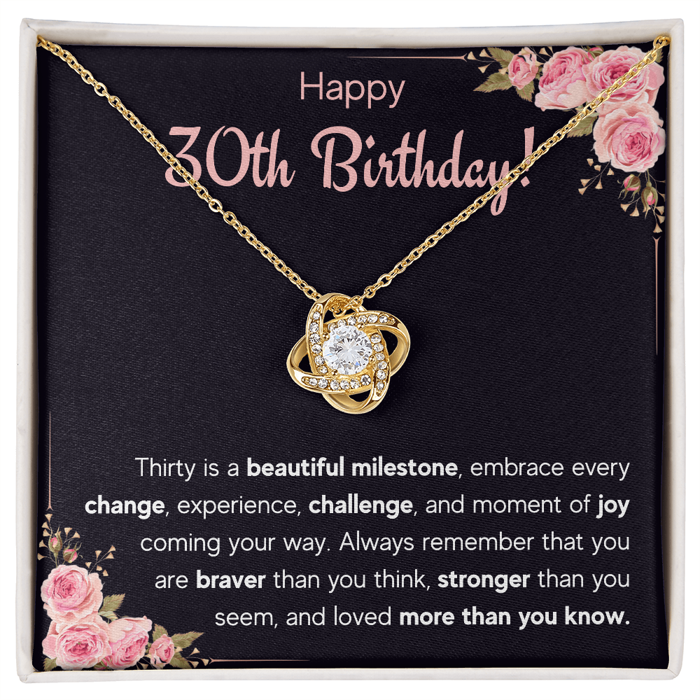 dirty 30 year old birthday gifts for women,30th birthday gifts for her, happy 30th bday jewelry necklace presents for 30 year old woman - ON CLOUD NINE GIFTS