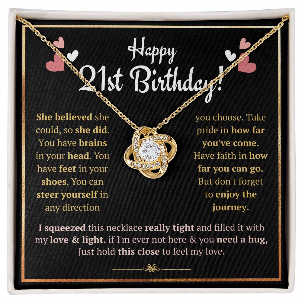 21 year old best birthday gifts,21st birthday gifts for her, for daughter, 21 birthday, turning 21, 21st birthday jewelry,necklace, present - ON CLOUD NINE GIFTS