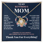 To My Future Mother In Law Gifts From Girlfriend Christmas Gifts For Boyfriends Mom Necklace - ON CLOUD NINE GIFTS