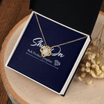 LOVE KNOT NECKLACE GIFT SET - ON CLOUD NINE GIFTS
