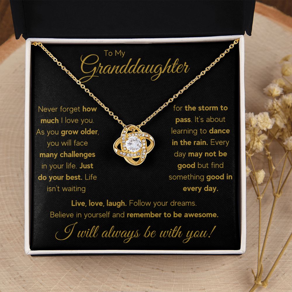 granddaughter gifts from grandma granddaughter necklace gifts for granddaughter grandmother granddaughter necklace from grandpa present - ON CLOUD NINE GIFTS